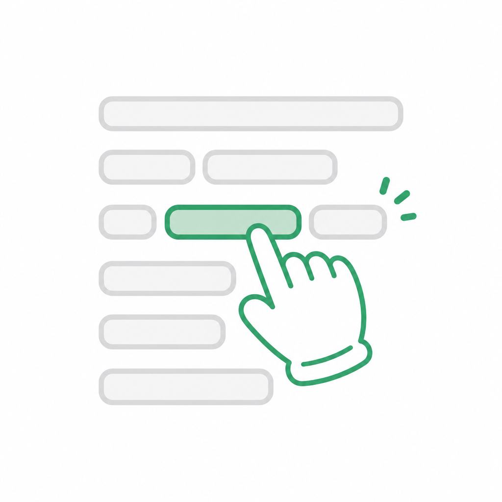 Select text illustration